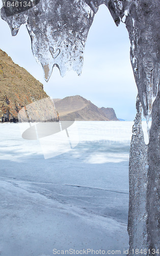 Image of baikal in winter