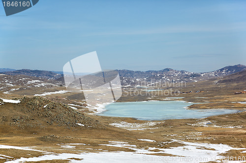 Image of Road in Siberian landscape