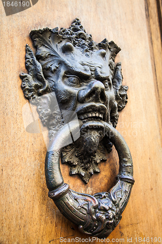 Image of Devil Head Door Knocker