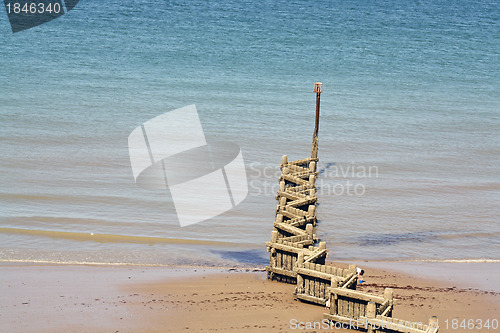 Image of beach of a sunny day