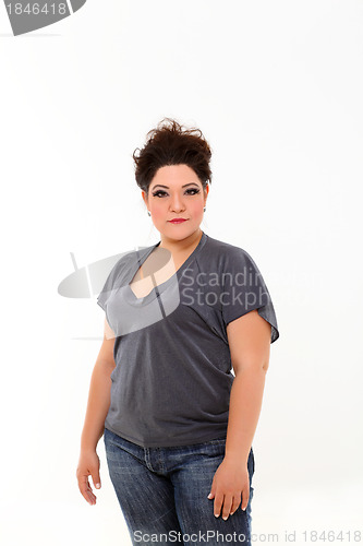 Image of Sexy plus size woman