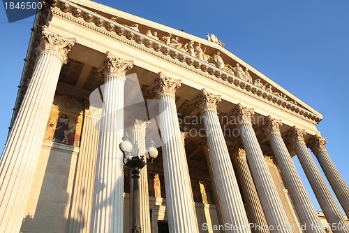 Image of The Austrian Parliament in Vienna, Austria