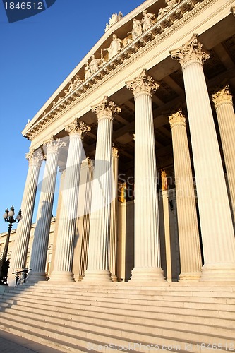 Image of The Austrian Parliament in Vienna, Austria