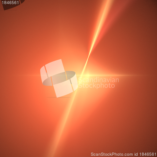 Image of Fractal Orange Star