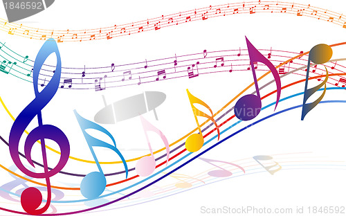 Image of Multicolour  musical 