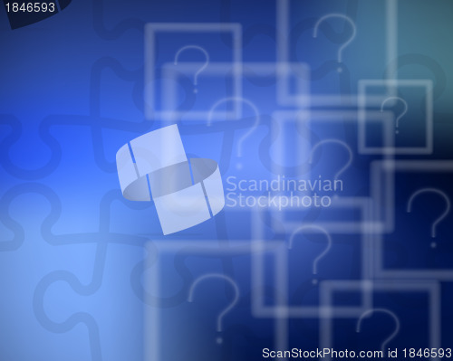 Image of Technological blue background