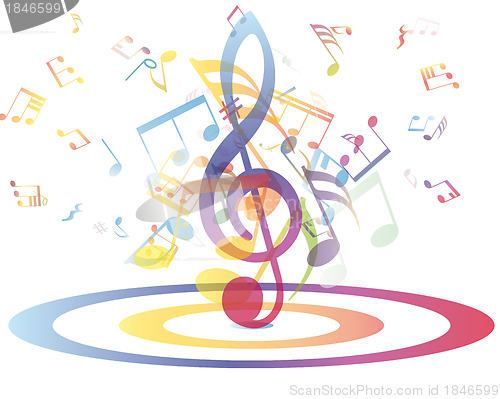 Image of Multicolour  musical 