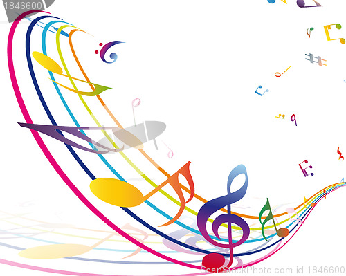 Image of Multicolour  musical 