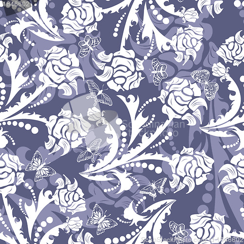 Image of seamless floral pattern