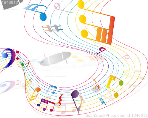 Image of Multicolour  musical 