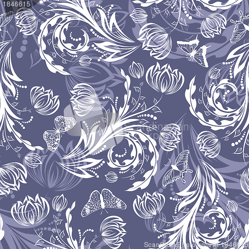 Image of seamless floral pattern