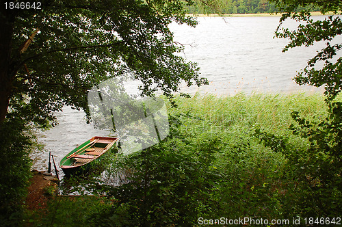 Image of Boat on the Lake