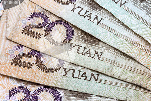 Image of Chinese currency