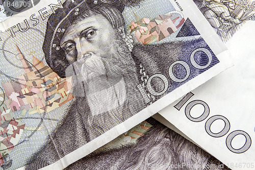 Image of Swedish currency -1000 Kronor