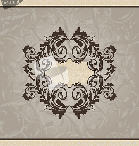 Image of Revival ornamental card or invitation