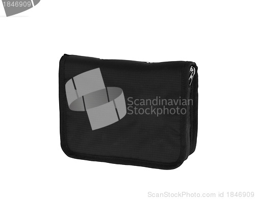 Image of Black bag isolated on white