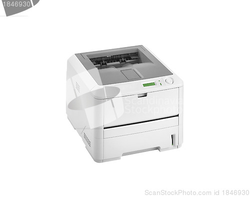 Image of Printer isolated on white