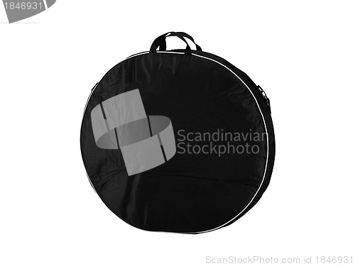 Image of Black round bag