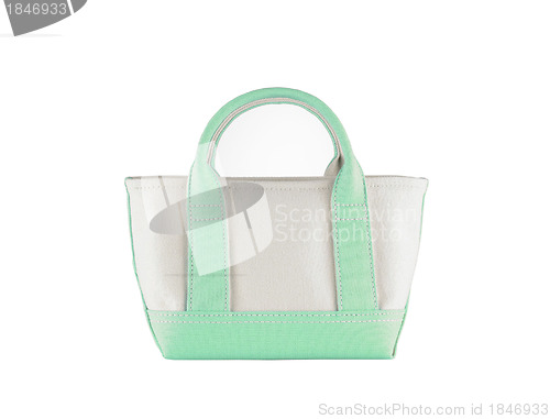 Image of Woman accessory - stylish bag on white