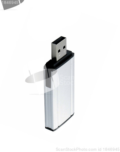 Image of Usb flash driìó isolated on white