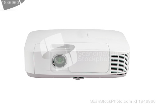 Image of Video projector isolated on white
