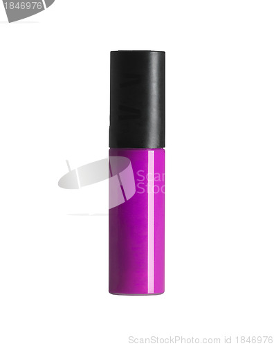 Image of pink beautiful gloss for lips