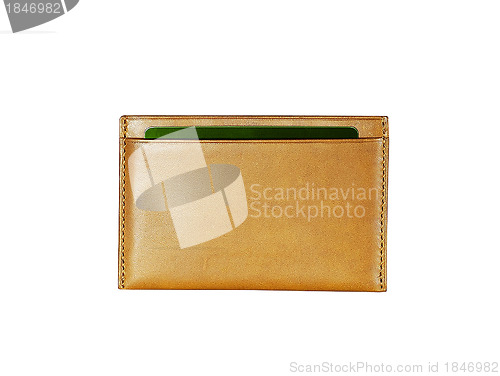 Image of wallet isolated on white background