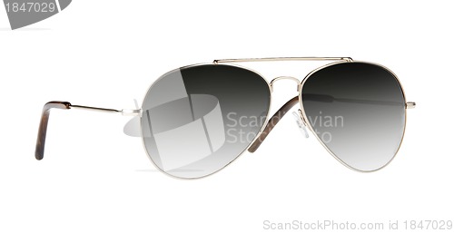 Image of sunglasses isolated on white background