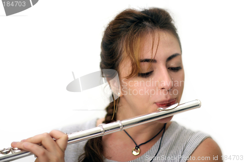 Image of Beautiful Flutist (horizontal)
