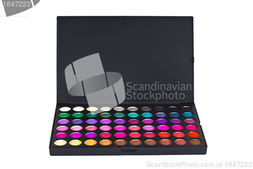 Image of Make-up colorful eyeshadow palette