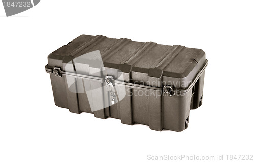 Image of tool case isolated