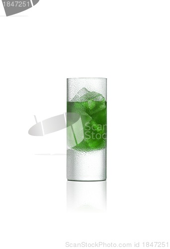 Image of Mojito cocktail on white background