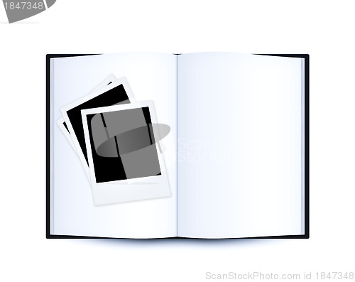 Image of Photos on book