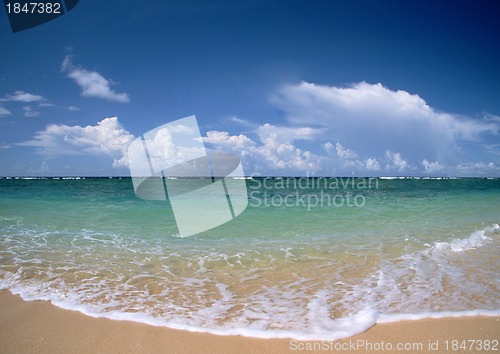 Image of beach and sea