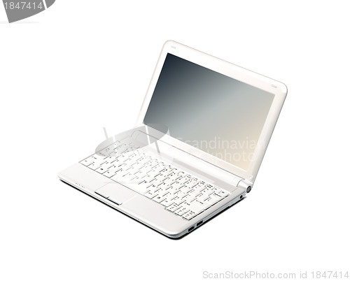 Image of Laptop isolated on white