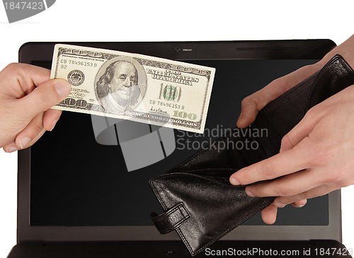 Image of Getting money