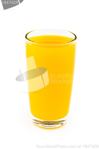 Image of Full glass of orange juice