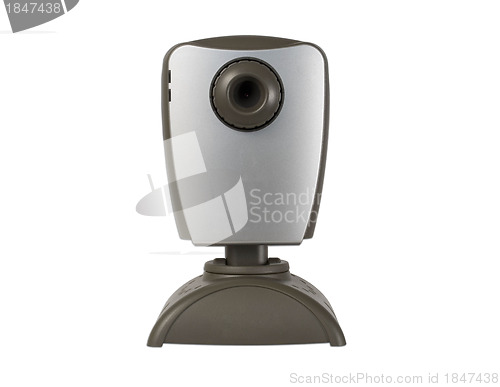 Image of web camera isolated of white background