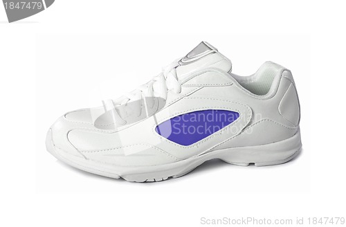 Image of sneakers isolated on a white
