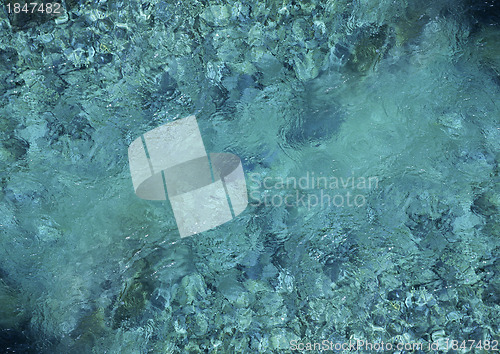 Image of pebble stones by the sea
