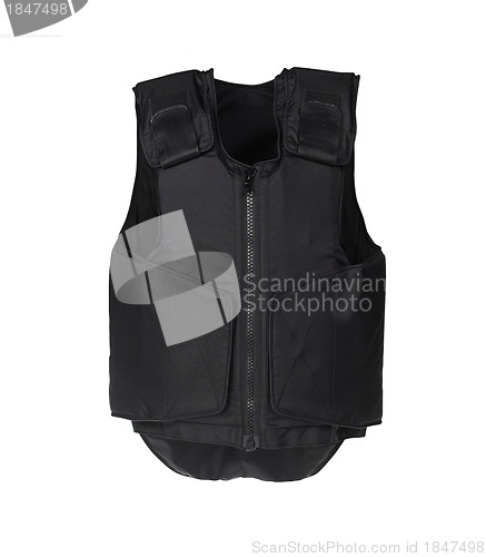 Image of Bulletproof vest. Isolated on white.