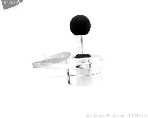 Image of joystick isolated on white