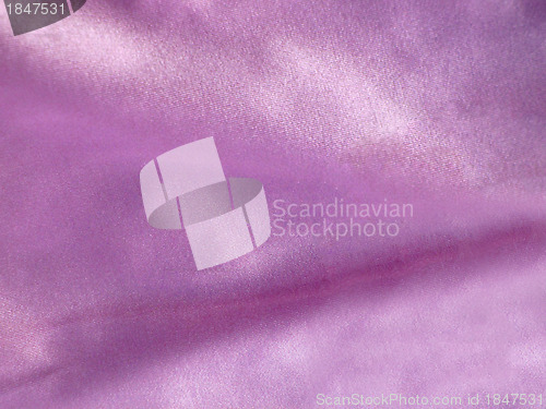 Image of Violet silk fabric