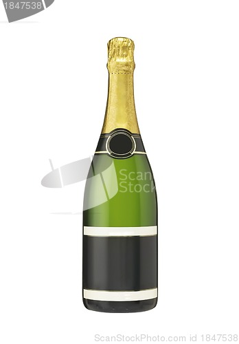 Image of Bottle of champagne