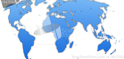 Image of World Map Illustration
