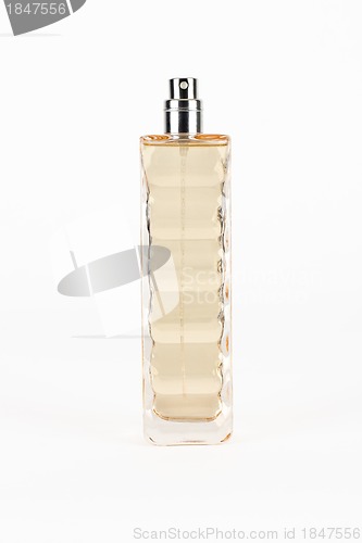 Image of bottle of perfume isolated on white background