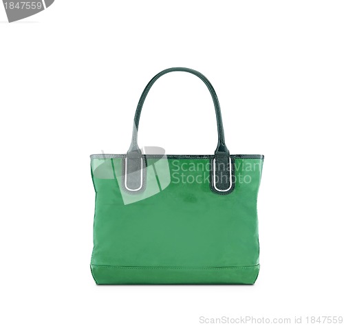 Image of Green, reusable shopping bag