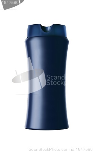 Image of cosmetic bottle isolated on white background