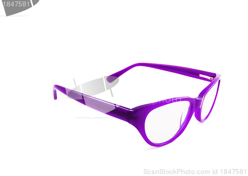 Image of Stylish female sunglasses isolated on white background
