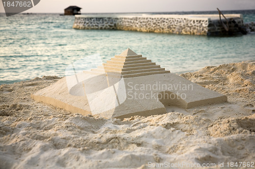 Image of Sand pyramid